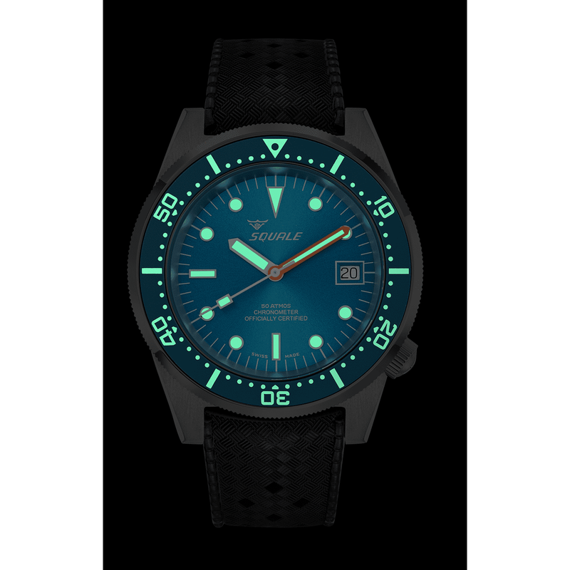 Squale 1521 Classic COSC Certified Blue