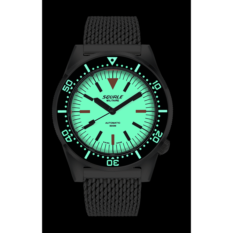 Squale 1521 Full luminous Militaire – Guru Watches