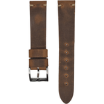 Dark Olive Green GURU Leather Watch Strap - 20mm