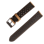 GURU Racing Perforated Leather Watch Strap