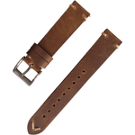 GURU V-Stitch Leather Watch Strap