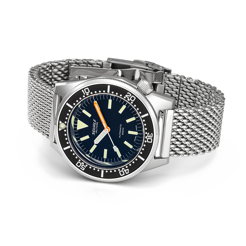 Light Gray Squale 1521 Militaire Mesh