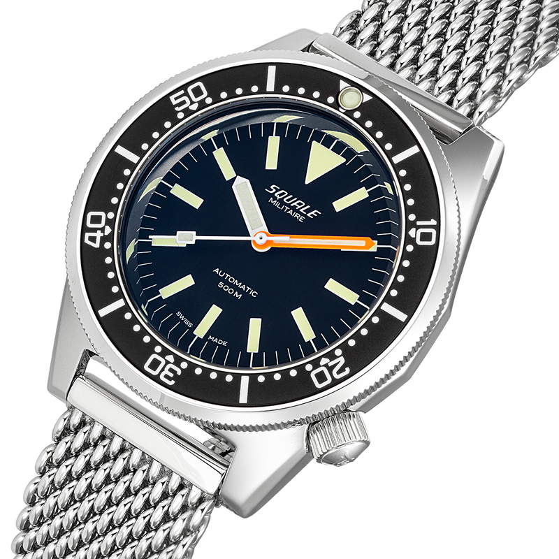 Light Gray Squale 1521 Militaire Mesh