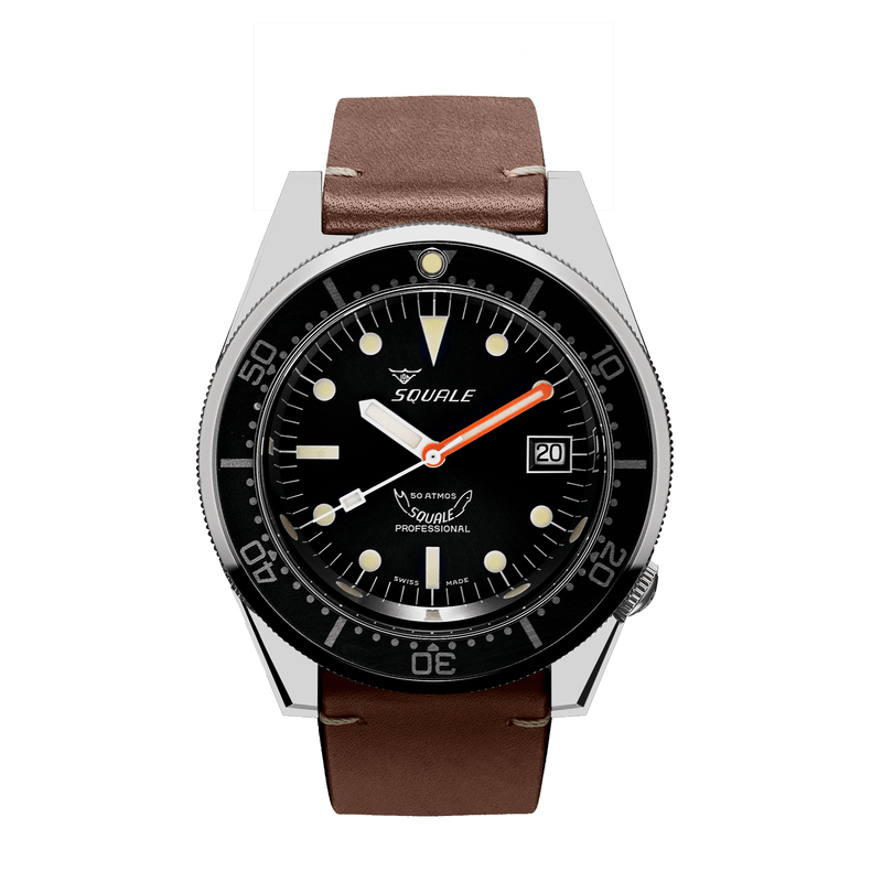 Gray Squale 1521 Classic Leather