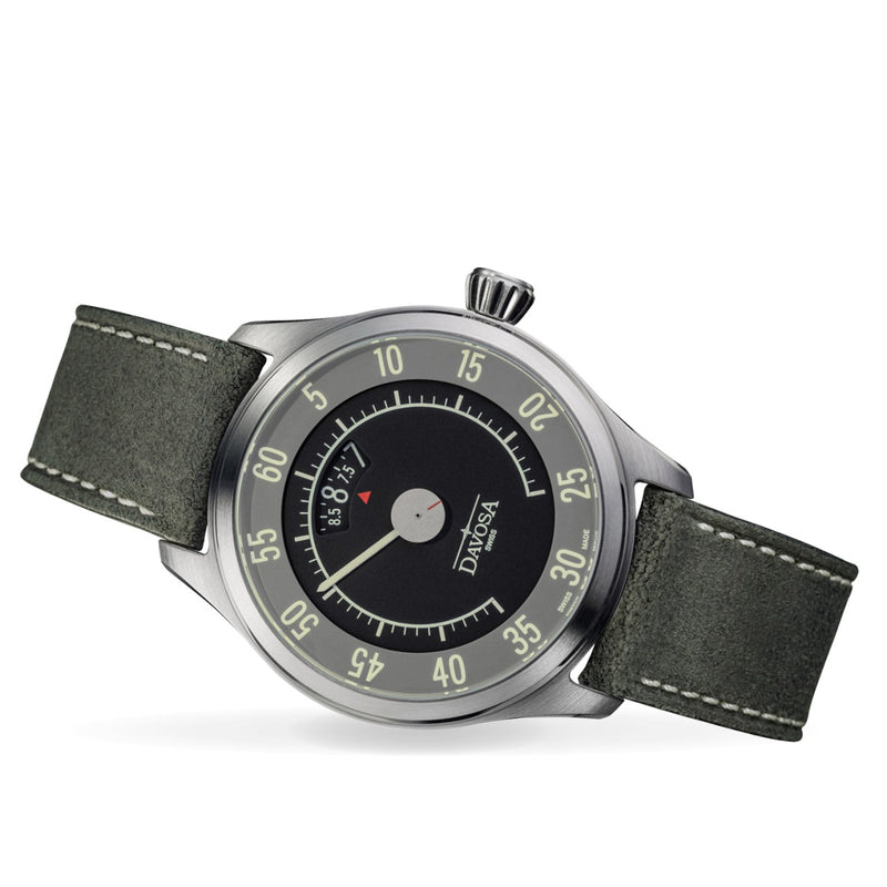Dark Slate Gray Davosa Newton Speedometer Automatic - Black/Grey