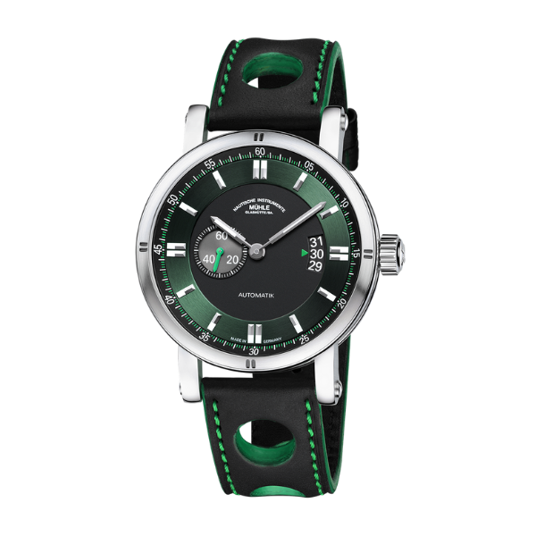 Dark Slate Gray Mühle-Glashütte Teutonia Sport II “Racing Green”