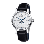 Light Gray Mühle-Glashütte Teutonia IV Moon Phase