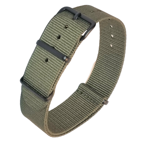 Dim Gray Green NATO Strap