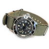 Dim Gray Green NATO Strap