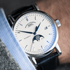 Light Gray Mühle-Glashütte Teutonia IV Moon Phase