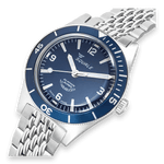 Light Gray Squale Super-Squale Arabic Numerals Blue Bracelet