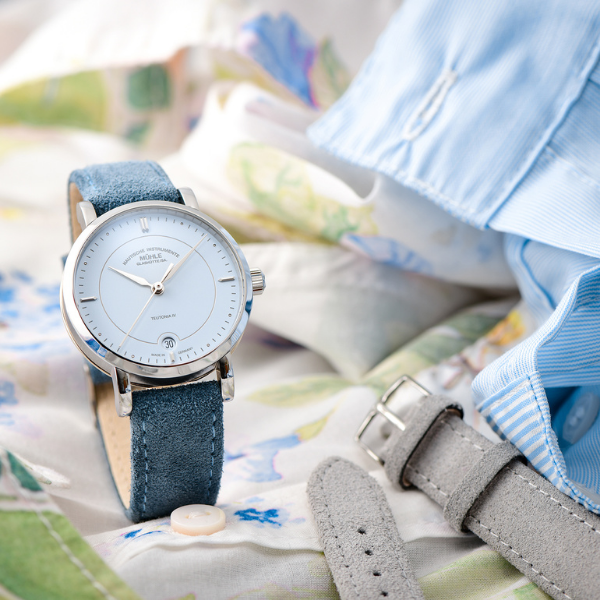 Light Gray Mühle-Glashütte Teutonia IV Lady