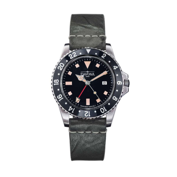 Dark Slate Gray Davosa Vintage Diver