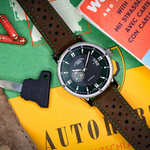 Sandy Brown Mühle-Glashütte Teutonia Sport II “Racing Green”