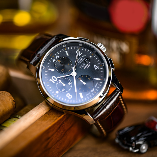 Black Mühle-Glashütte Lunova Chronograph