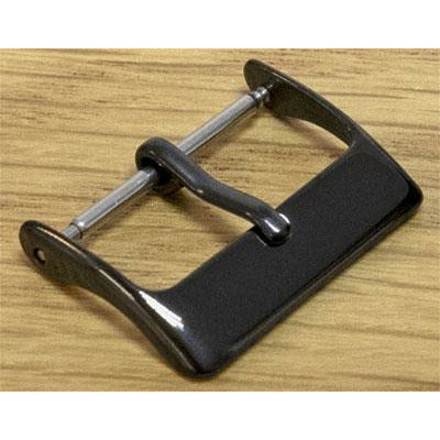 Dark Khaki Strap Buckle - Black