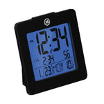 Black Digital Desktop Clock