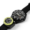Clip-On Wrist Compass with Glow in The Dark Bezel - marathonwatch