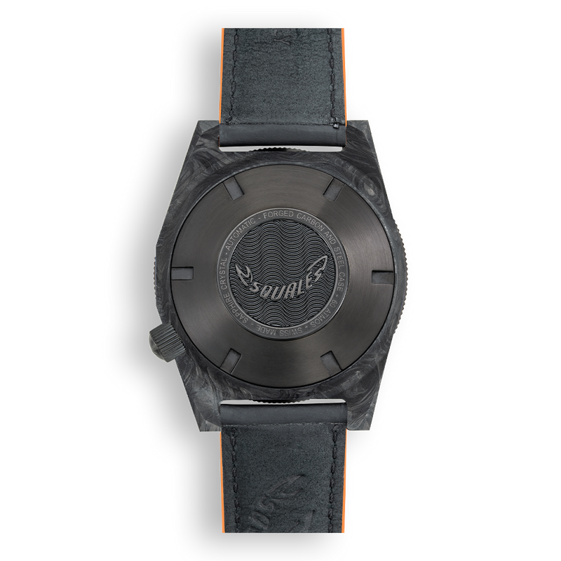 Dark Slate Gray Squale T-183 T-183 Forged Carbon Orange