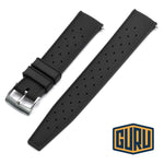 Dark Slate Gray GURU Classic Tropic Rubber Strap