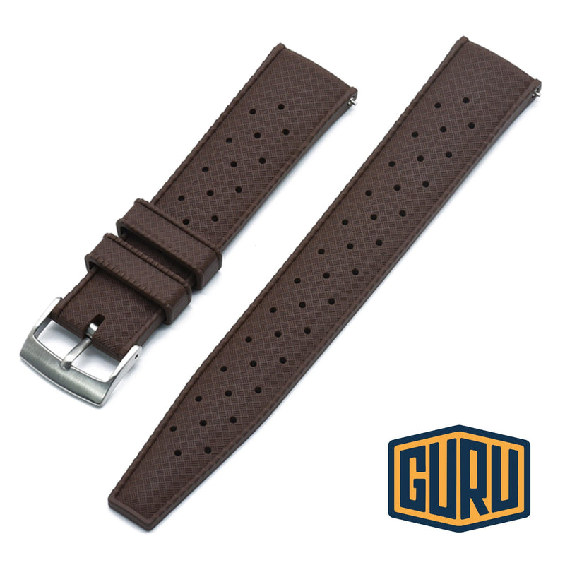 Dark Slate Gray GURU Classic Tropic Rubber Strap