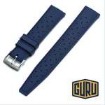 Dark Slate Gray GURU Classic Tropic Rubber Strap