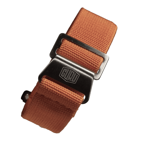 Saddle Brown GURU Marine Nationale Strap Orange