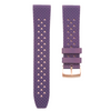 Dim Gray GURU Honeycomb Rubber Strap - Navy Blue