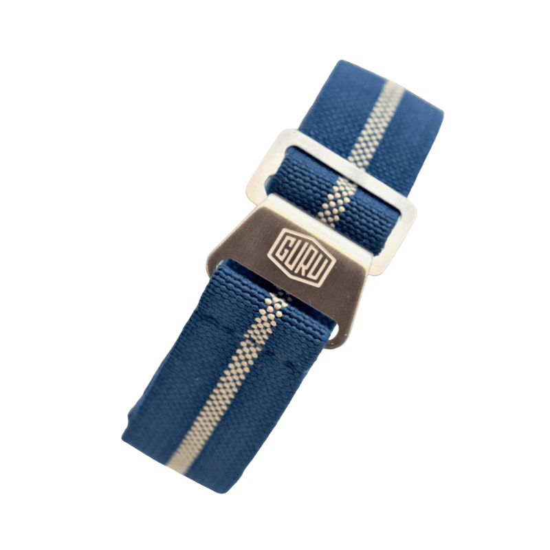 Dark Slate Gray GURU Marine Nationale Strap  Blue & Khaki