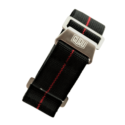 Gray GURU Marine Nationale Strap Black & Red