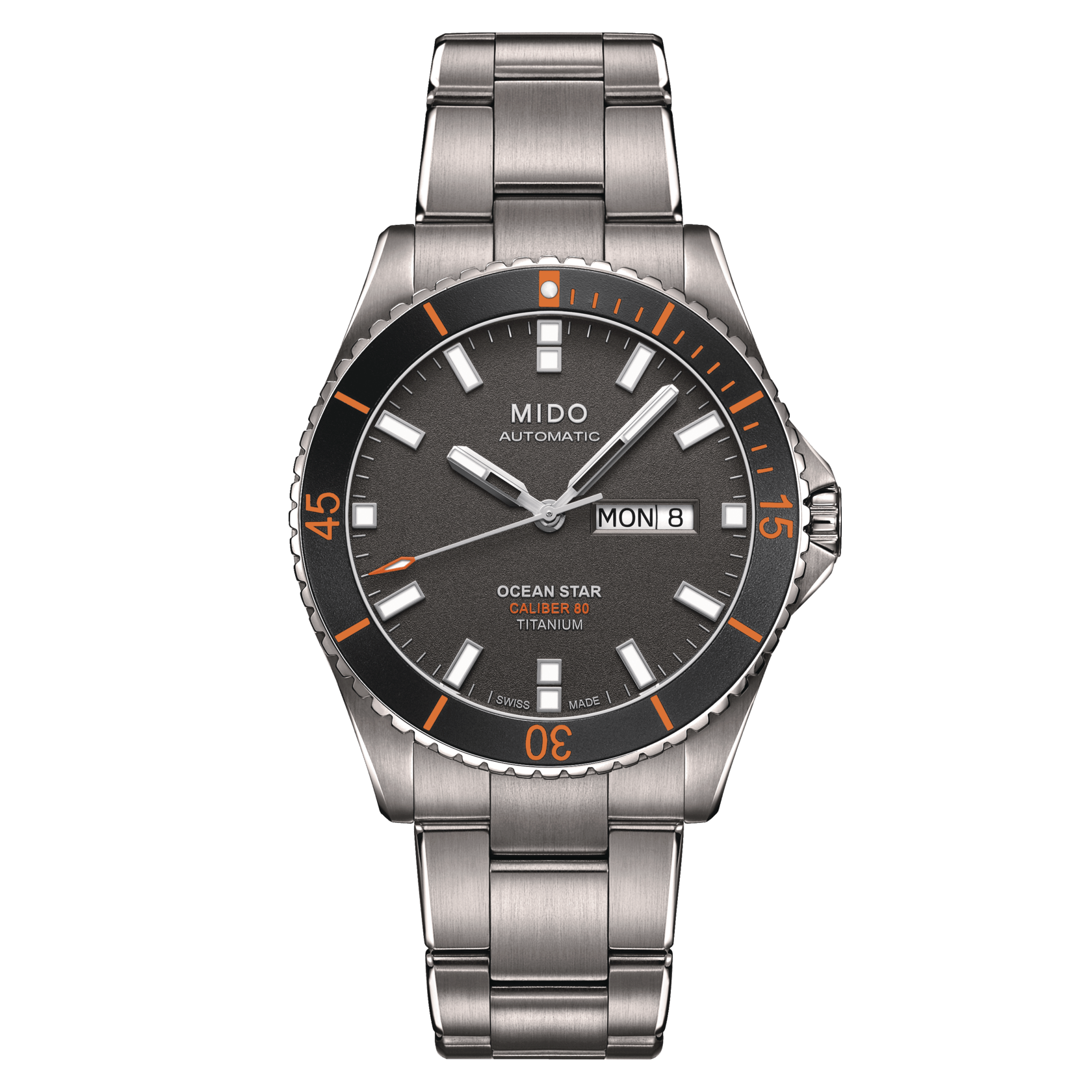 Mido multifort titanium best sale