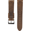 Dark Olive Green GURU Leather Watch Strap - 22mm