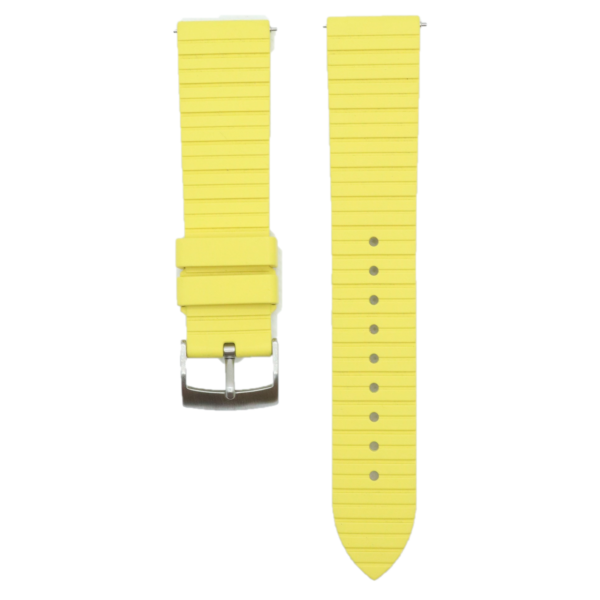 Light Goldenrod GURU Rib Rubber Strap