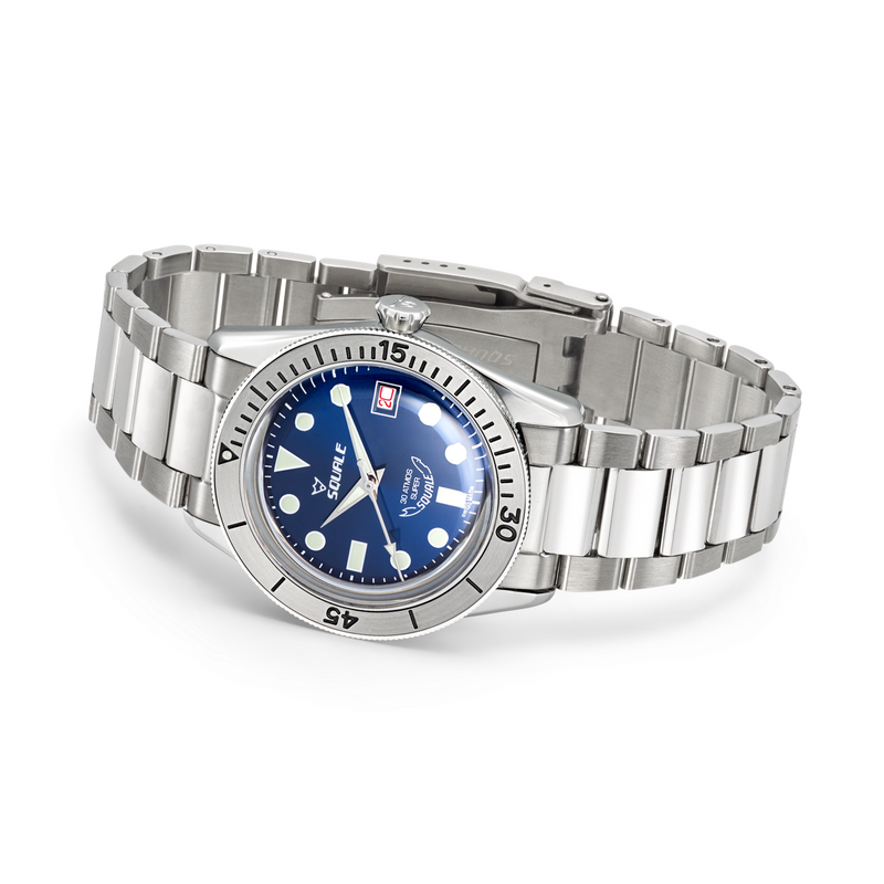 Light Gray Squale SUB-39 Superblue Bracelet