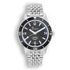 Light Gray Squale Super-Squale Arabic Numerals Black Bracelet