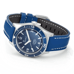 Light Gray Squale Super-Squale Arabic Numerals Blue Leather