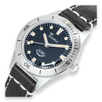 Light Gray Squale Super-Squale Sunray Black Leather