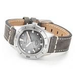 Light Gray Squale Super-Squale Sunray Grey Leather