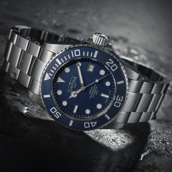 Davosa Ternos Professional MATT SUIT BLUE – Guru Watches