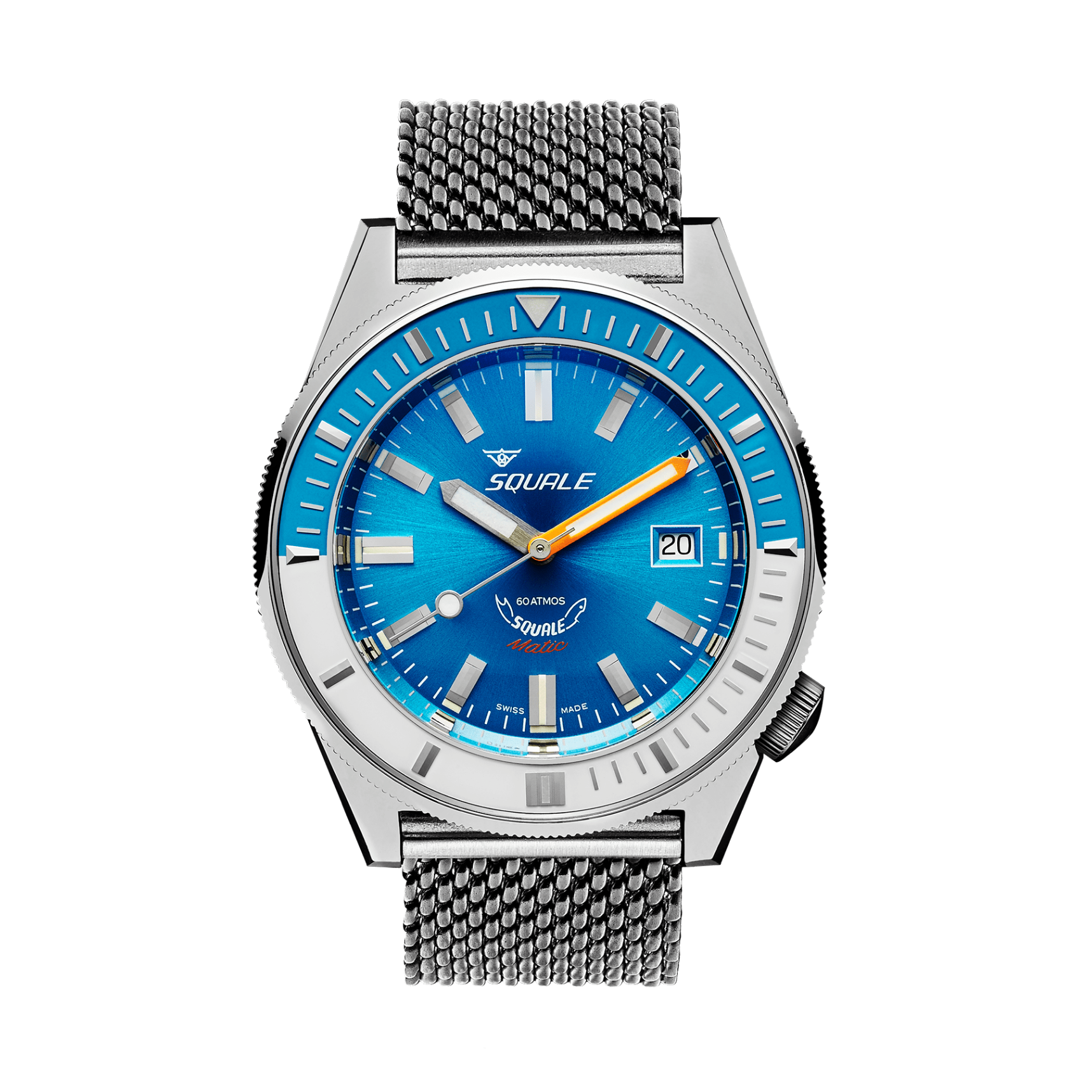 Squale 60 hot sale atmos blue