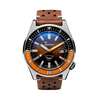 Black Squale Matic Chocolate Leather