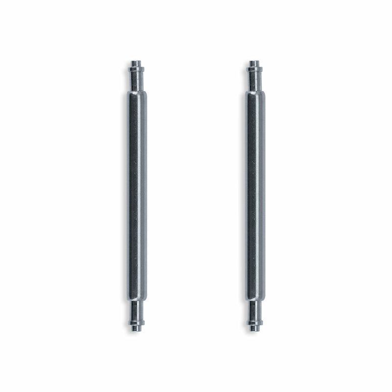 Dark Gray MARATHON Swiss Made Shouldered 316L Stainless Steel Spring Bars