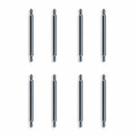 Light Gray MARATHON Swiss Made Shouldered 316L Stainless Steel Spring Bars