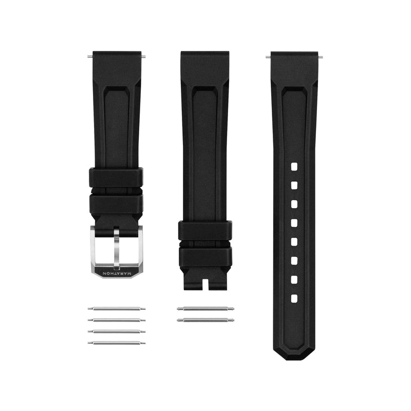 Dark Slate Gray 3-Piece Rubber Strap Kit