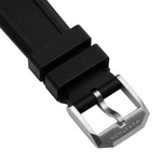 Black MARATHON 3-Piece Rubber Strap System