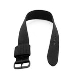 22mm - 12" Length - Ballistic Nylon Watch Band/Strap with Stainless Steel Buckle - marathonwatch