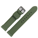 20mm Vulcanized Rubber Dive Watch Straps with IP Black Hardware - marathonwatch