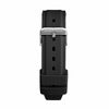 Dark Slate Gray MARATHON 22mm Textured Two-Piece Rubber Strap - Stainless Steel Hardware