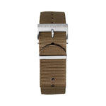 Dark Olive Green MARATHON 22mm Nylon Defence Standard Watch Strap - Stainless Steel Hardware