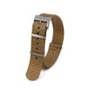 20mm Nylon NATO Watch Band/Strap with Stainless Steel Square Buckle - marathonwatch